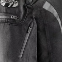 Campera Moto Hombre Joe Rocket Atomic 5.0 Desmontable Rpm Negro Cordura M
