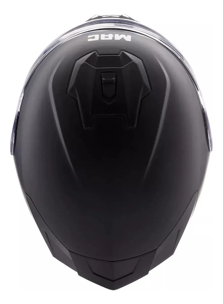 Casco Moto Integral Mac 070 Volt Solid Mate Rpm Negro Volt Solid Mate S