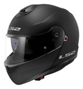 Casco Moto Rebatible Ls2 908 Strobe 2 Doble Visor Rpm Negro Solid Mate L