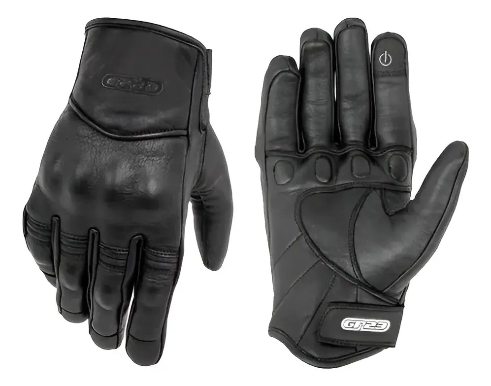 Guantes Punto Extremo Racer Proteccion Cuero Tactil Rpm