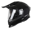 Casco Enduro Motocross Gp23 Doble Visor Negro Rpm