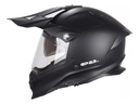 Casco Enduro Motocross Gp23 Doble Visor Negro Rpm
