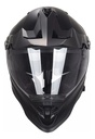 Casco Enduro Motocross Gp23 Doble Visor Negro Rpm