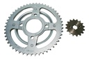 Kit Corona Y Piñon Motomel Dakar 200 50-16 Rpm Gris