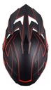 Casco Moto Enduro Cross Gp23 Cr800 Rojo Mate Doble Visor