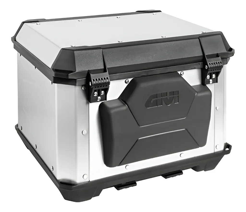 Baúl Moto Givi Alpina Alp44a Monolock Aluminio 44lts Rpm Aluminio