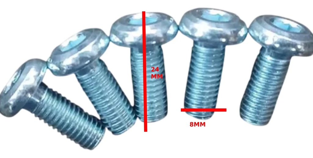 Kit Tornillos Disco Freno Delantero Yamaha Fz 16  Rpm