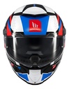 Casco Moto Integral Mt Thunder 4 Doble Visor Rpm Azul Luminence A7 Brillante Xl