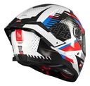 Casco Moto Integral Mt Thunder 4 Doble Visor Rpm Azul Luminence A7 Brillante Xl