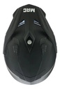 Casco Moto Integral Mac Of001 Edge Rpm Negro Solid Mate S