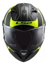 Casco Moto Integral Ls2 805 Thunder Racing Carbono Mate Rpm Negro/amarillo Thunder Racing Mate L