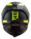 Casco Moto Integral Ls2 805 Thunder Racing Carbono Mate Rpm Negro/amarillo Thunder Racing Mate L