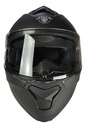 Casco Rebatible Modular Punto Extremo Way 935 Negro Rpm Negro Mate Way Brillante Xl