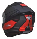Casco Rebatible Punto Extremo Way 935 Rojo Doble Visor Rpm