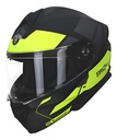 Casco Rebatible Punto Extremo Way 935 Fluor Doble Visor Rpm