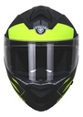 Casco Rebatible Punto Extremo Way 935 Fluor Doble Visor Rpm