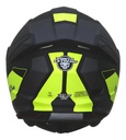 Casco Rebatible Punto Extremo Way 935 Fluor Doble Visor Rpm
