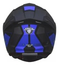 Casco Rebatible Punto Extremo Way 935 Azul Doble Visor Rpm