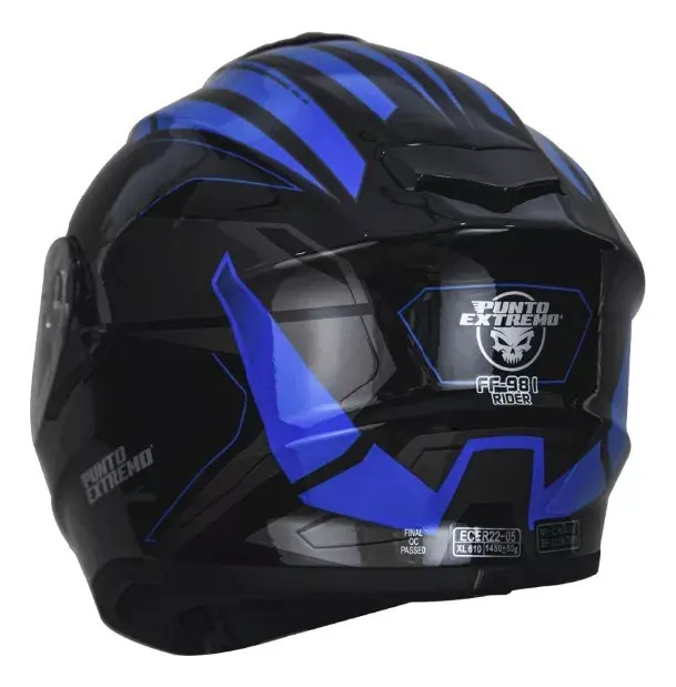 Casco Integral Ff 981 Punto Extremo Doble Visor Rpm