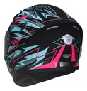 Casco Moto Integral Punto Extremo Fast 978 Celeste Rpm