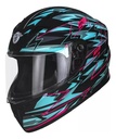Casco Moto Integral Punto Extremo Fast 978 Celeste Rpm