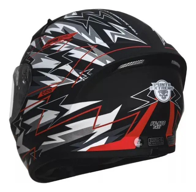 Casco Integral Ff 978 Fast Punto Extremo Grafica Rpm