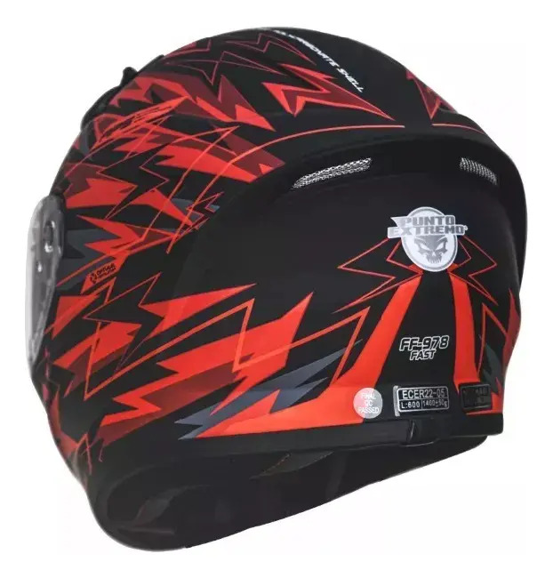 Casco Moto Integral Punto Extremo Fast 978 Rpm