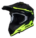 Casco Moto Enduro Cross Punto Extremo Mx632 Travis Amarillo