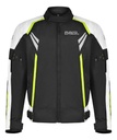 Campera Moto Punto Extremo Pk-02 Con Protecciones Rpm Negro/amarillo Cordura L
