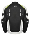 Campera Moto Punto Extremo Pk-02 Con Protecciones Rpm Negro/amarillo Cordura L