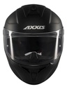 Casco Moto Integral Axxis Draken S Solid Doble Visor Rpm Negro Mate S