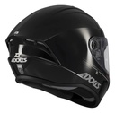 Casco Moto Integral Axxis Draken S Solid Doble Visor Rpm Negro Solid Brillante Xl