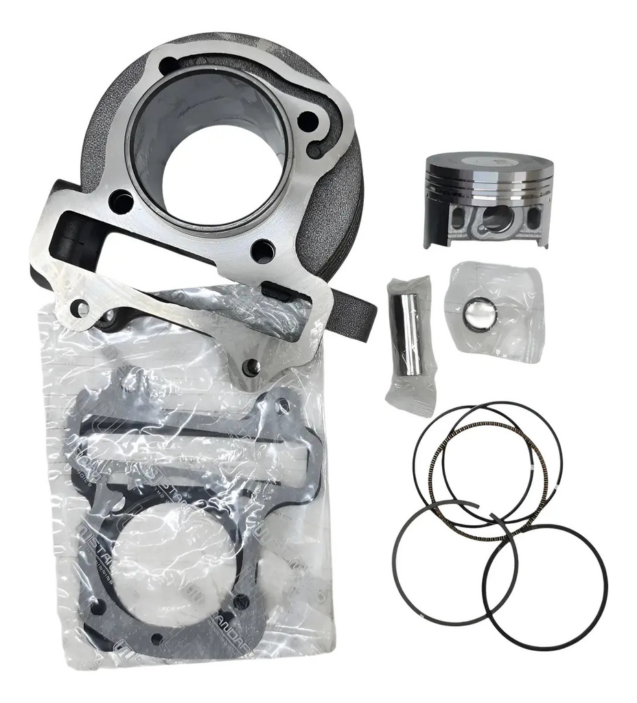 Kit Cilindro Completo Moto Honda Navi 110 Rpm