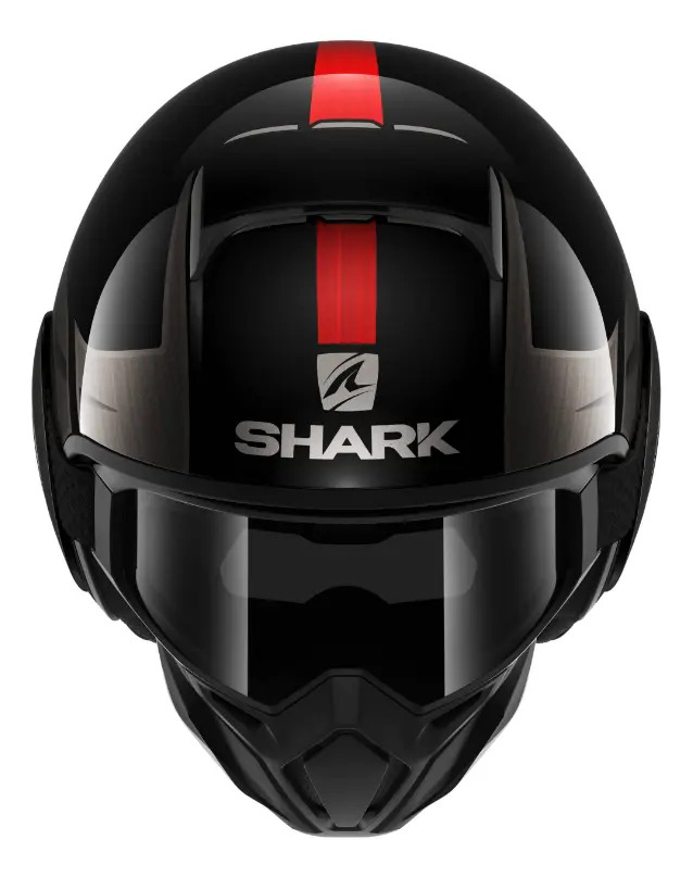 Casco Abierto Moto Shark Street Drak Doble Visor Rpm