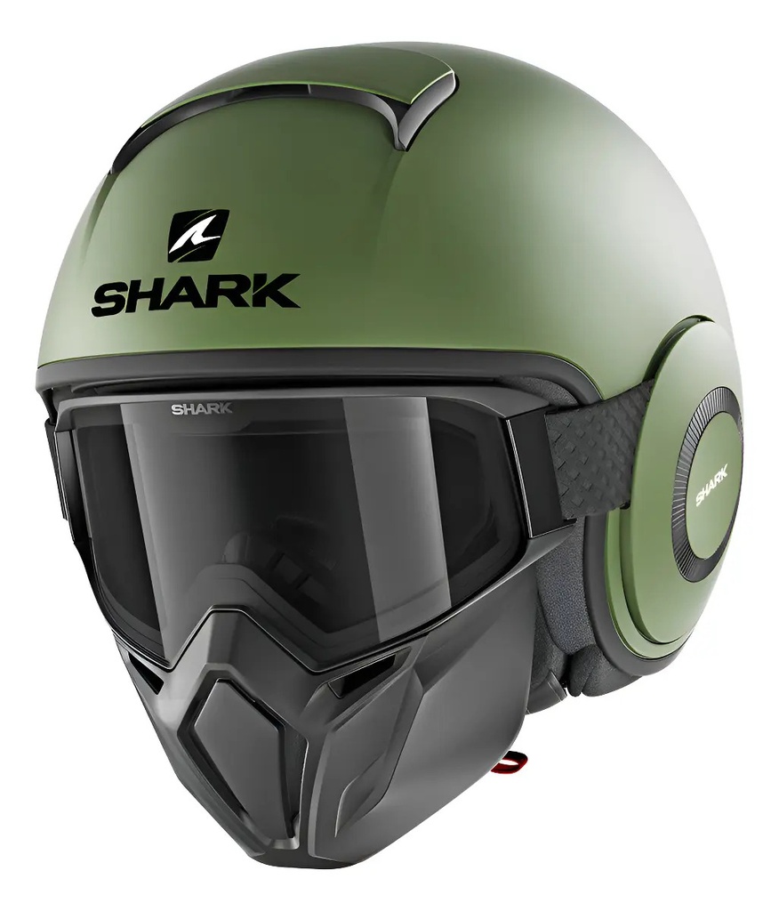 Casco Abierto Moto Shark Street Drak Doble Visor Rpm