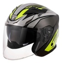 Casco Moto Abierto Punto Extremo Xr200 Doble Visor Rpm