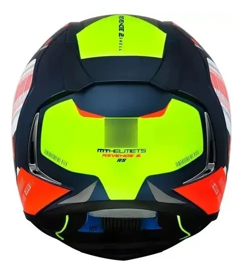Casco Integral Moto Mt Ff110 Revenge 2 Rpm Rs A0 Brillante Xl