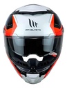 Casco Moto Integral Mt Thunder 4 Doble Visor Rpm Blanco Valiant A0 Brillante Xl