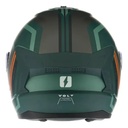 Casco Moto Integral Mac 070 Volt Rpm Verde/negro Wiberg Mate L