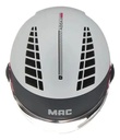Casco Abierto Moto Mac Of230 Addax Rpm Gris/rosa Pyro Mate S