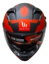 Casco Moto Integral Mt Braker Doble Visor Con Spoiler Rpm Rojo Crossover C5 Mate M
