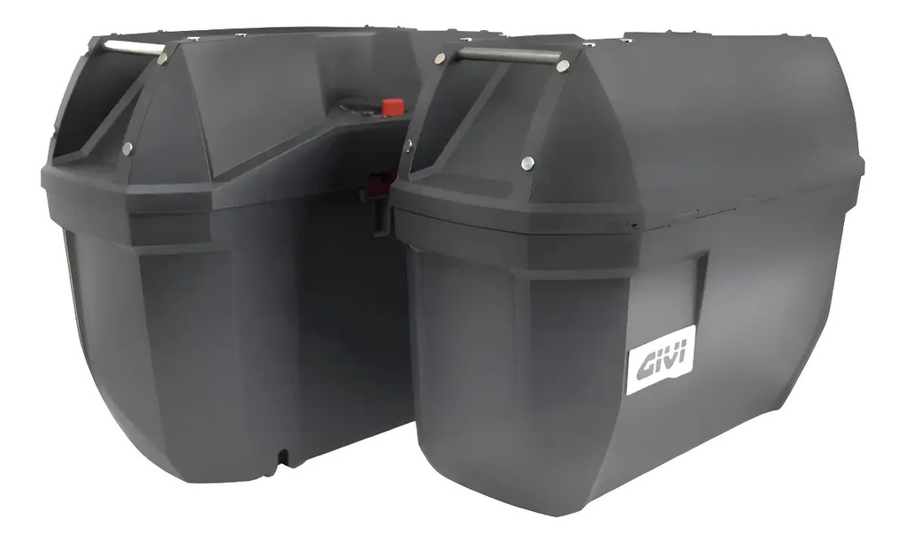 Baules Laterales Moto Givi E23n 23lts Rpm Negro