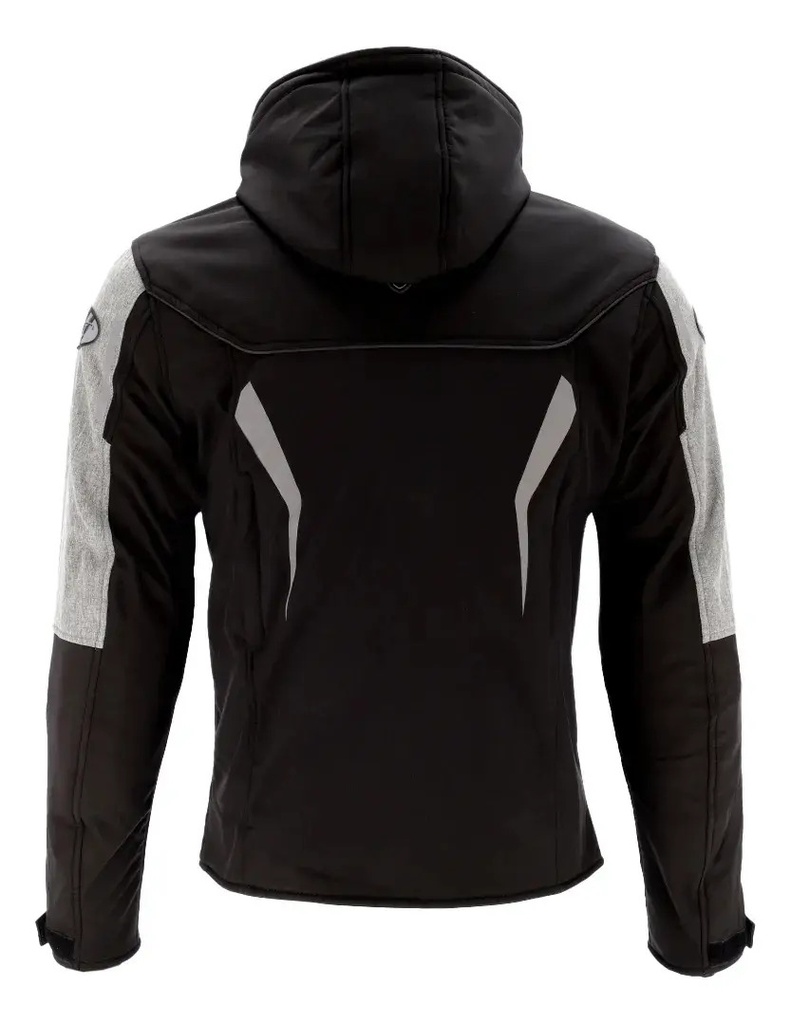 Campera Moto Joe Rocket Meteor Softshell Protecciones Rpm Negro/gris L