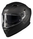 Casco Moto Integral Mt Braker Doble Visor Con Spoiler Rpm Negro Sv Pure A1 Mate Xl