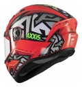 Casco Moto Integral Axxis Draken S Con Visor De Regalo Rpm Rojo Jolly C5 Brillante Xxl