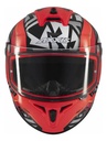 Casco Moto Integral Axxis Draken S Con Visor De Regalo Rpm Rojo Jolly C5 Brillante Xxl