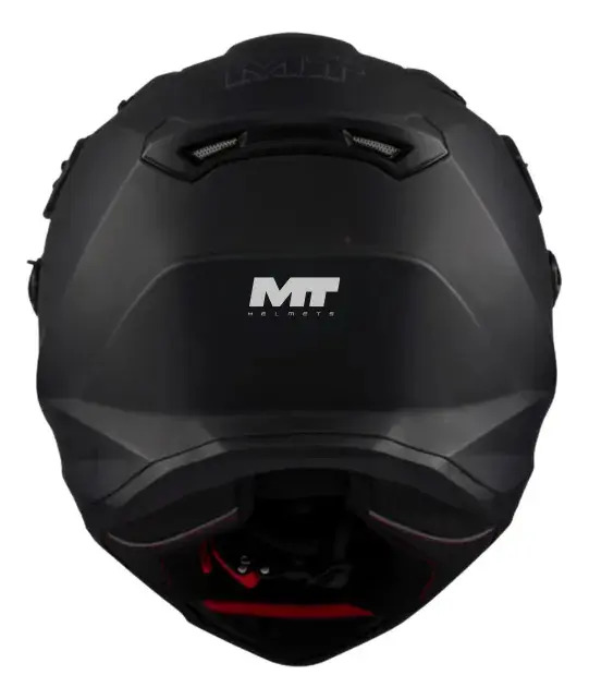 Casco Integral Enduro Moto Mt Track Sv Doble Visor Rpm Negro Pure A1 Mate Xl