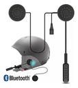 Intercomunicador Bt8 Negro Bluetooth 5.0 iPhone Android Rpm