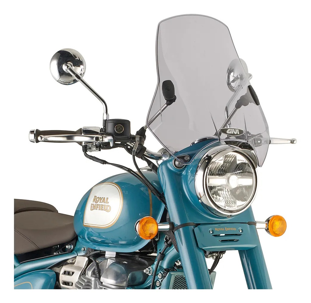 Parabrisa Moto Universal Givi A660 42.5x42cm Rpm Ahumado