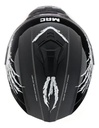 Casco Moto Integral Mac Ff801 Starter Rpm Negro/blanco Fenix Brillante S